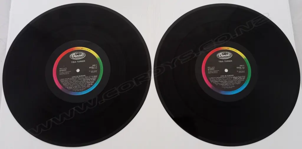 Tina Turner, Tina Live In Europe (Triple album) Image 1++